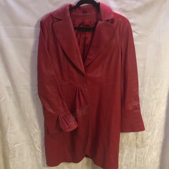 Vintage Pamela McCoy Leather Jacket - Picture 1 of 16